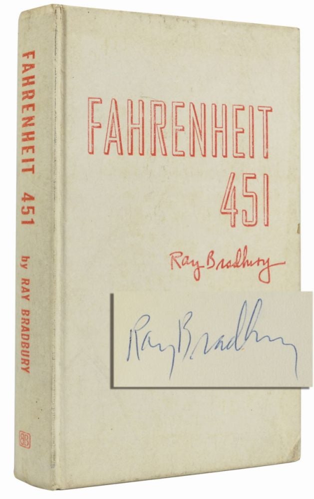 Item #1169) Fahrenheit 451 (Asbestos Binding). Ray Bradbury