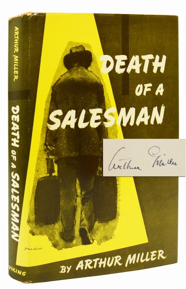 Item #1211) Death of a Salesman (Signed First Edition). Arthur Miller