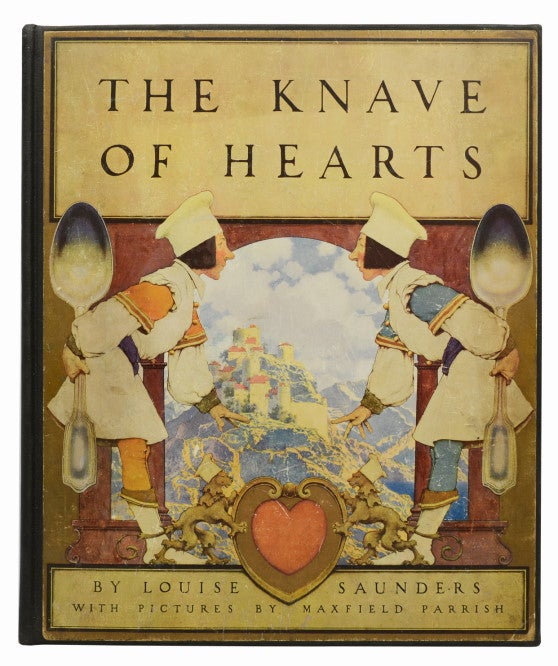 (Item #1235) The Knave of Hearts. Louise Saunders, Maxfield Parrish.