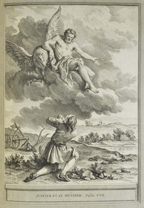 Fables choisies, mises en vers par J. de la Fontaine.