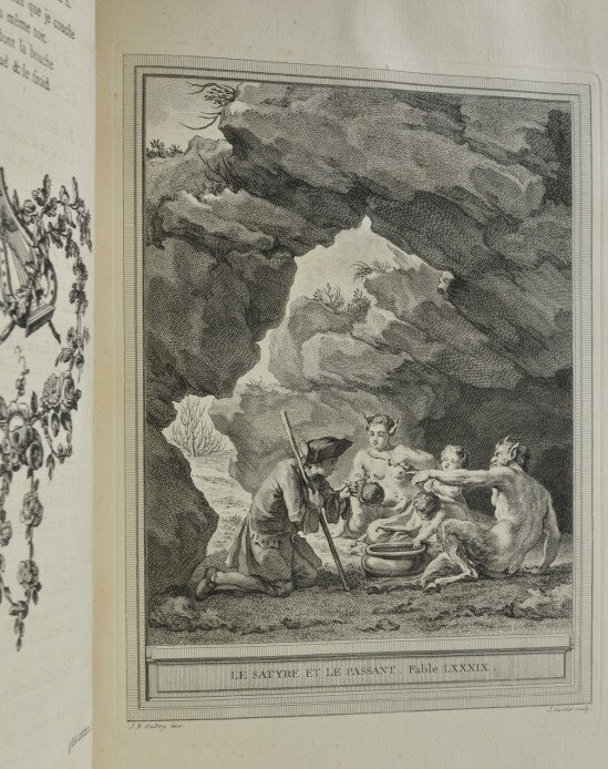 Fables choisies, mises en vers par J. de la Fontaine.