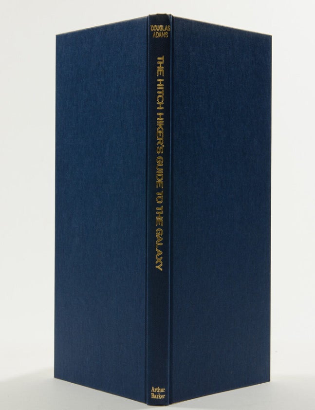 The Hitchhiker's Guide to the Galaxy (Inscribed First Edition)