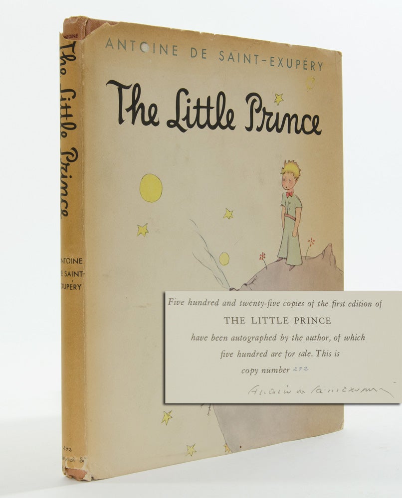 The Little Prince Antoine De Saint-Exupery Signed Limited First Edition