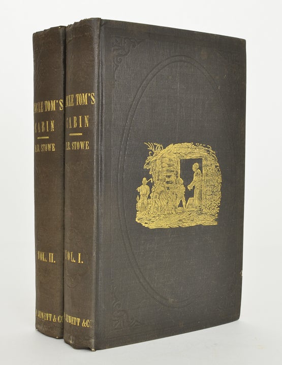 Item #1536) Uncle Tom's Cabin; or, Life Among the Lowly (with laid in signatures). Harriet...
