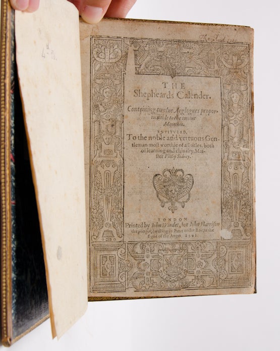 The Shepheards Calender Conteining twelve Aeglogues, proportionable to the twelue Monethes entitled, To the noble and vertuous Gentleman most worthie of all titles, bith of learning and chivalry, Maister Philip Sidney.