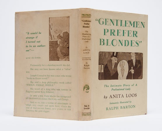 Gentlemen Prefer Blondes (Signed First Edition)