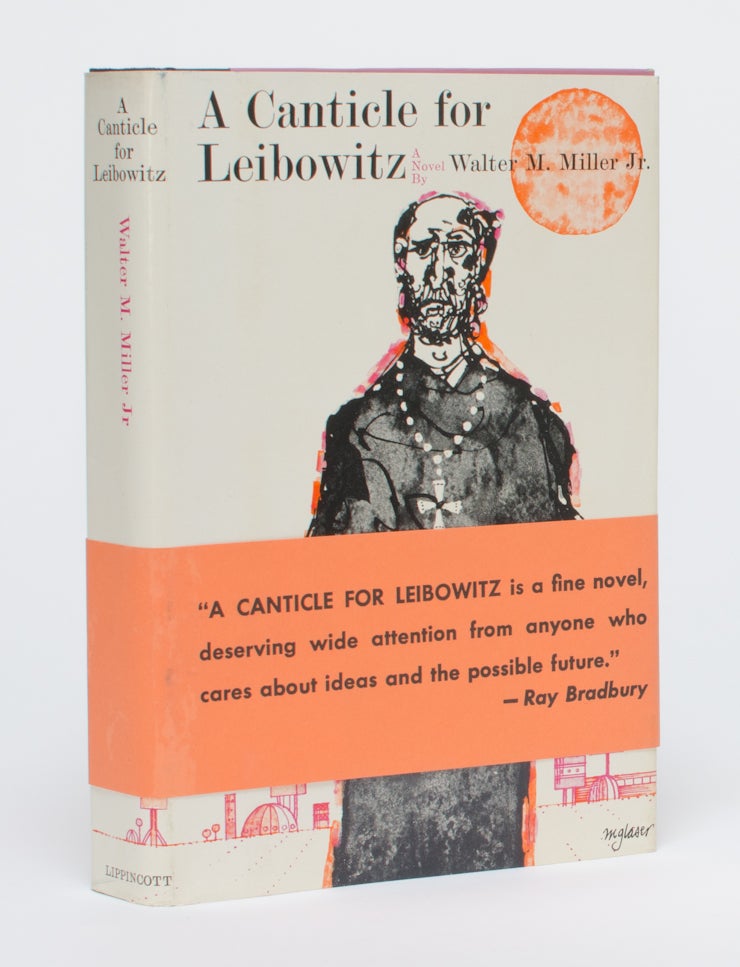 Item #1655) A Canticle for Leibowitz (with wrap-around band). Walter M. Miller Jr