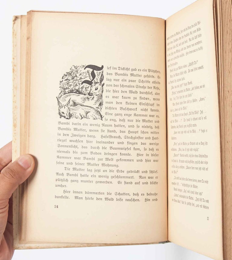 Bambi (Inscribed First Edition)