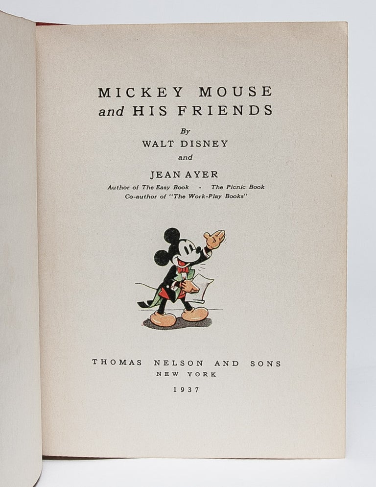 Mickey Mouse and His Friends (Association copy)