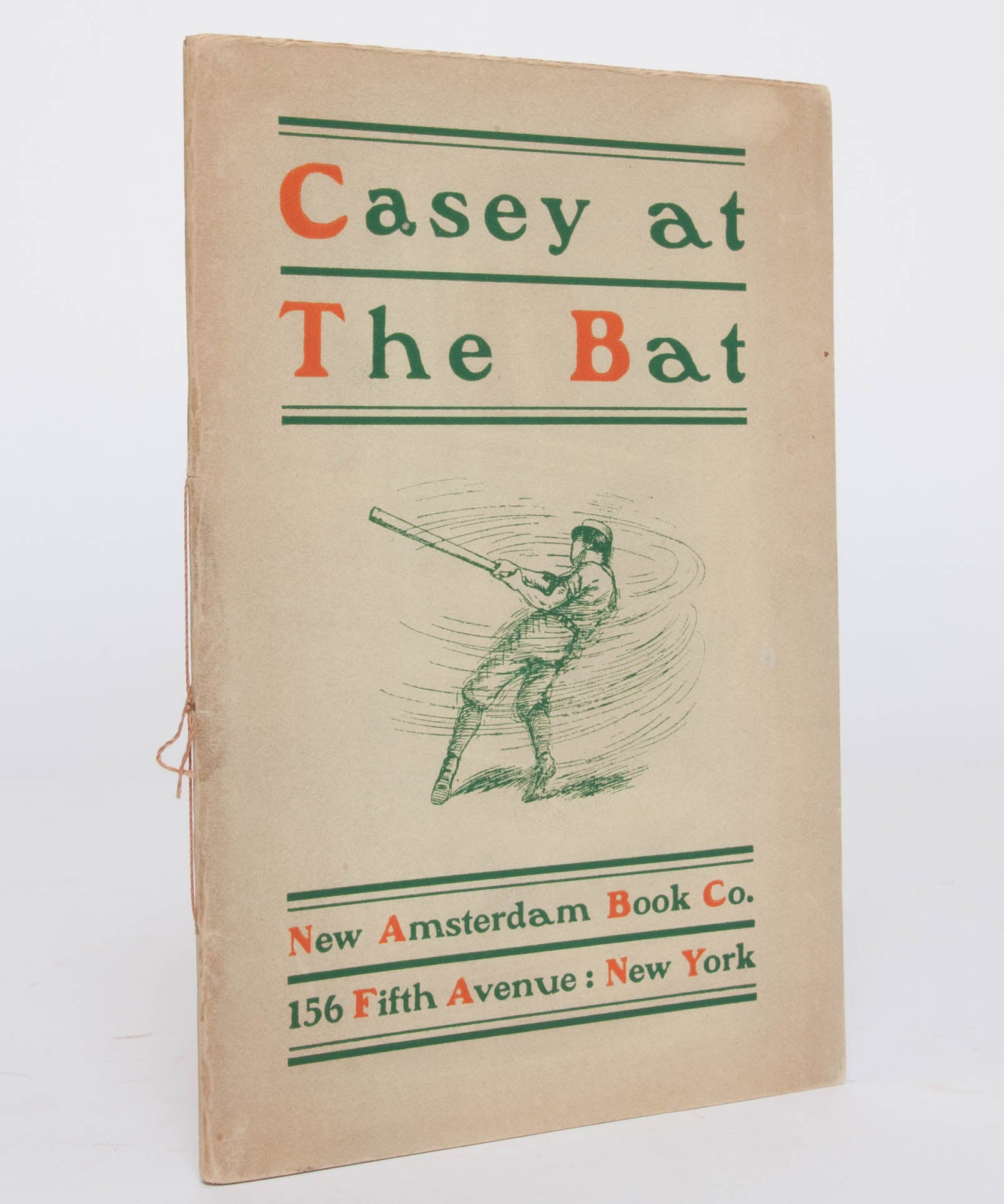 (Item #1703) Casey at the Bat. Ernest L. Thayer.