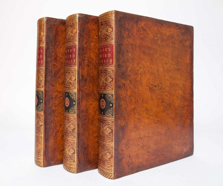 Complete set of Cook's Voyages: An Account of the Voyages undertaken by the order of His Present Majesty for making Discoveries in the Southern Hemisphere, and successively performed by Commodore Byron, Captain Wallis, Captain Carteret and Captain Cook, in the Dolphin, the Swallow, and the Endeavour. [Together with:] A Voyage towards the South Pole, and Round the World. Performed in His Majesty's Ships the Resolution and Adventure, in the years 1772, 1773, 1774 and 1775 [Together with:] A Voyage to the Pacific Ocean. Undertaken by the command of His Majesty, for making Discoveries in the Northern Hemisphere.
