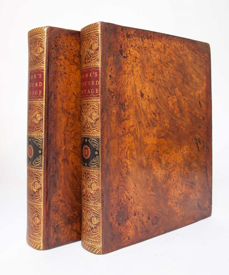 Complete set of Cook's Voyages: An Account of the Voyages undertaken by the order of His Present Majesty for making Discoveries in the Southern Hemisphere, and successively performed by Commodore Byron, Captain Wallis, Captain Carteret and Captain Cook, in the Dolphin, the Swallow, and the Endeavour. [Together with:] A Voyage towards the South Pole, and Round the World. Performed in His Majesty's Ships the Resolution and Adventure, in the years 1772, 1773, 1774 and 1775 [Together with:] A Voyage to the Pacific Ocean. Undertaken by the command of His Majesty, for making Discoveries in the Northern Hemisphere.