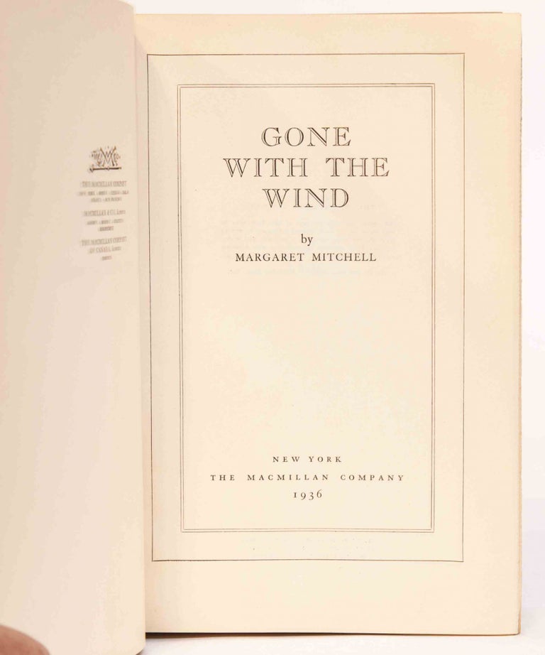 Gone with the Wind (Signed First Edition)