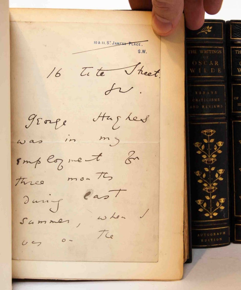The Writings of Oscar Wilde (Autograph Edition)