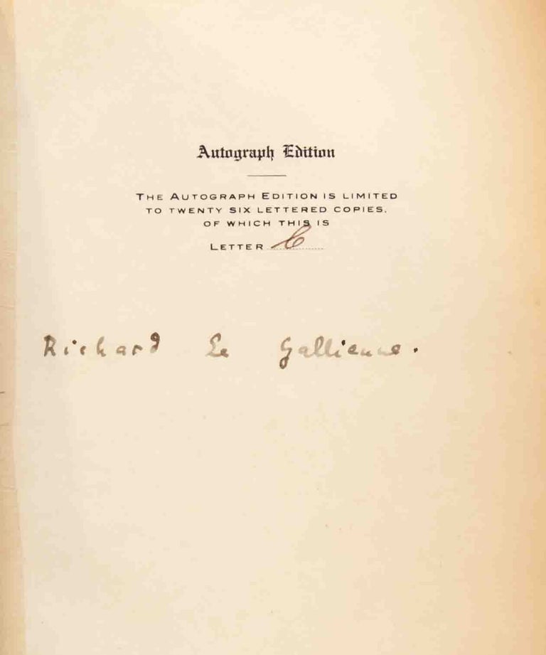 The Writings of Oscar Wilde (Autograph Edition)