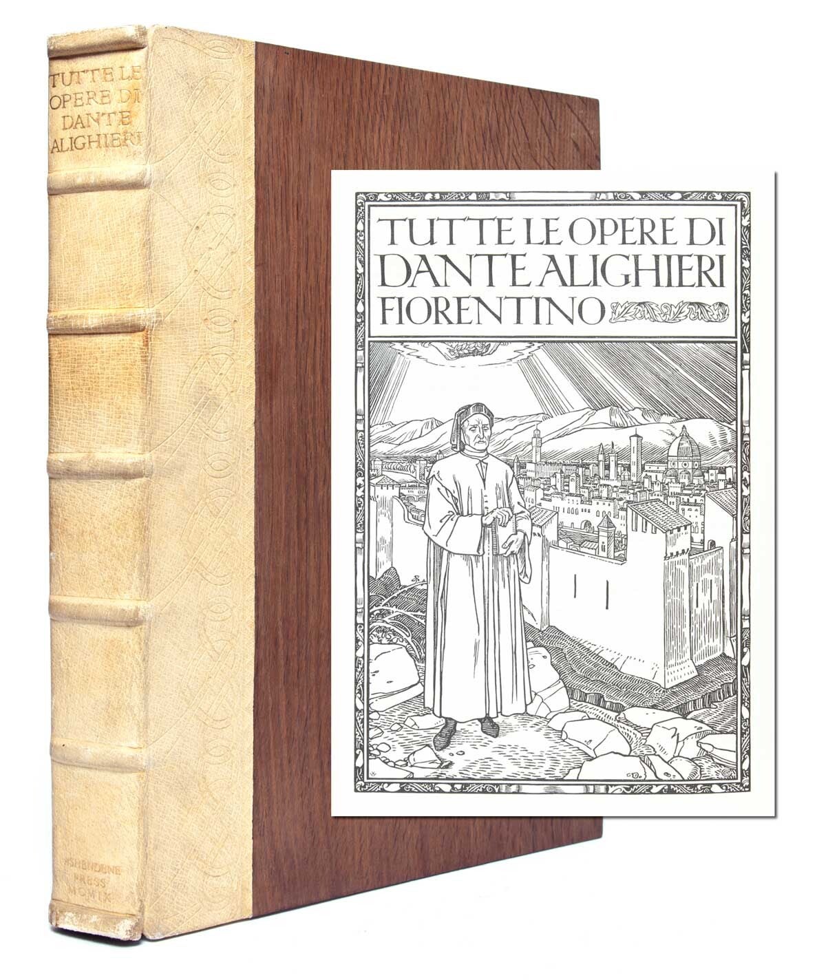 (Item #1826) Tutte le Opere de Dante Alighieri Fiorentino. Alighieri Florentino Dante.