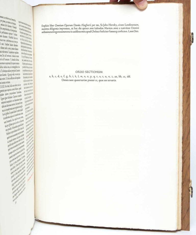 Tutte le Opere de Dante Alighieri Fiorentino