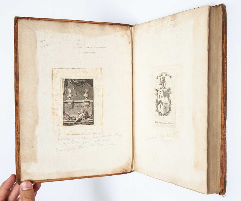 The Life of Samuel Johnson, LLD (Presentation Copy), bound with "The Principal Corrections and Additions to the First Edition of Mr. Boswell's Life of Dr. Johnson," 1793 (Presentation Copy)