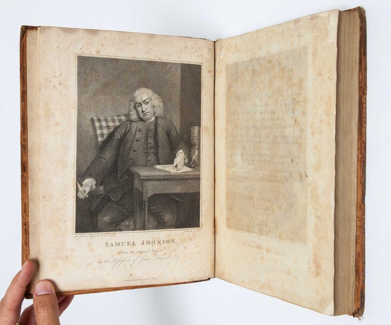 The Life of Samuel Johnson, LLD (Presentation Copy), bound with "The Principal Corrections and Additions to the First Edition of Mr. Boswell's Life of Dr. Johnson," 1793 (Presentation Copy)