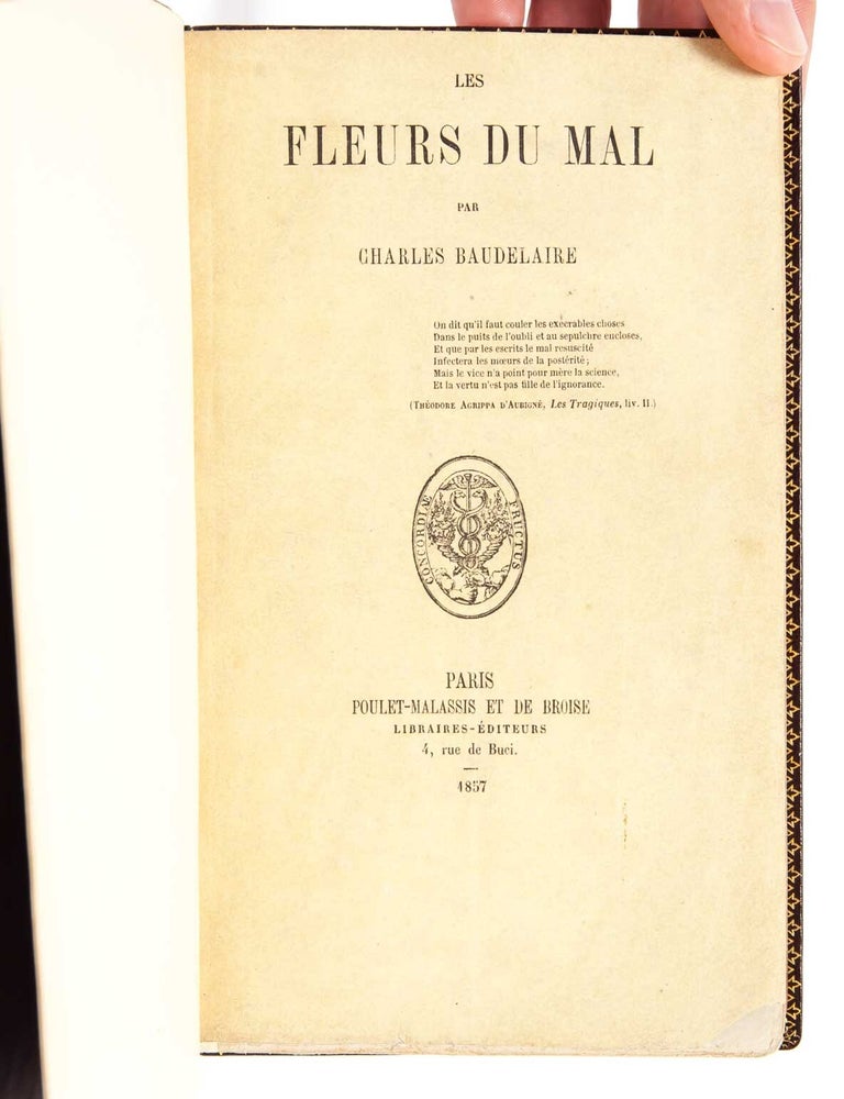 Les Fleurs du Mal (Presentation copy)