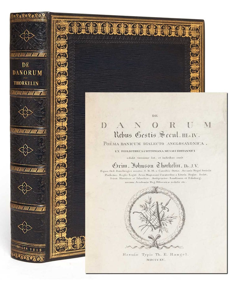 Item #1836) [Beowulf] De Danorum Rebus Gestis Secul. III & IV. Poëma Danicum Dialecto...