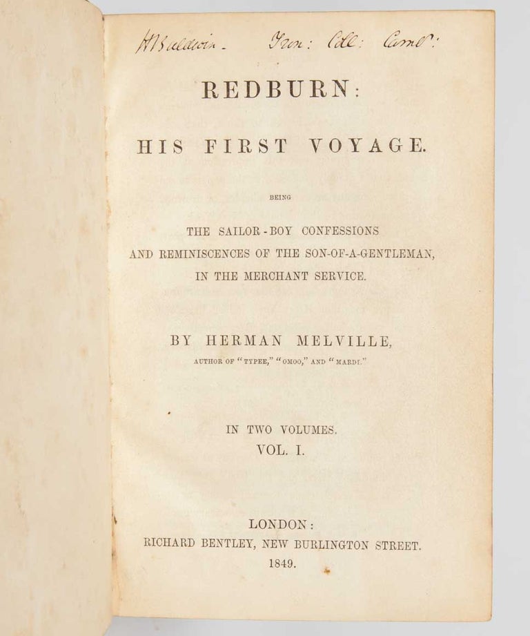 Redburn: His First Voyage.