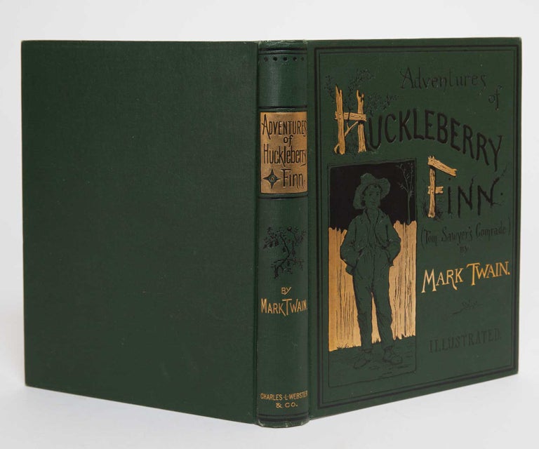 Item #1880) Adventures of Huckleberry Finn. Mark Twain, Samuel L. Clemens