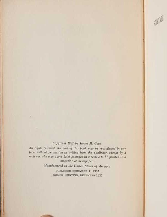 Serenade (Inscribed)