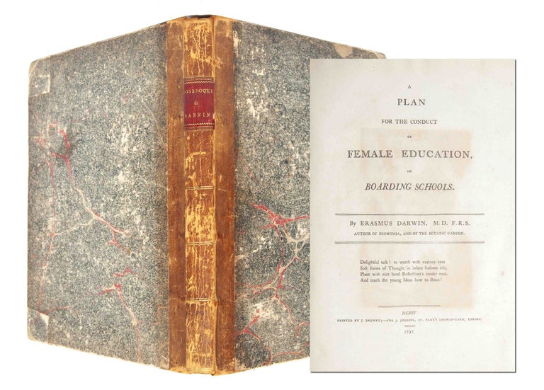Item #1978) A Plan for the Conduct of Female Education in Boarding Schools. Erasmus Darwin