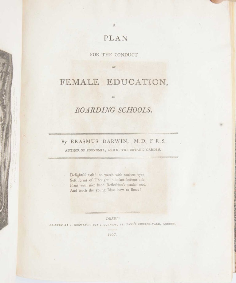 A Plan for the Conduct of Female Education in Boarding Schools
