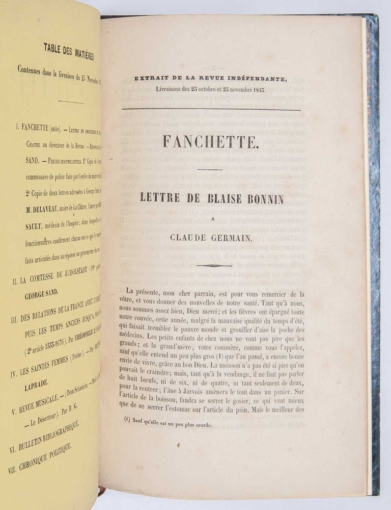 Fanchette. Se vend au profit de Fanchette