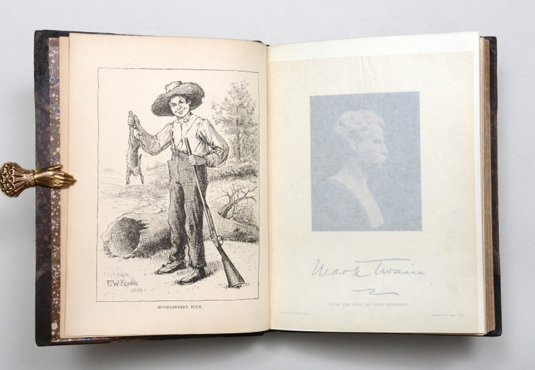 Adventures of Huckleberry Finn (Inscribed First edition)