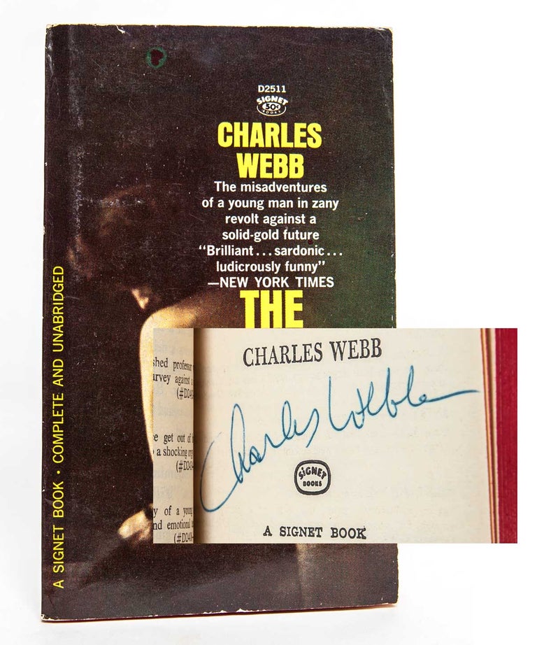 Item #2049) The Graduate (Signed Association Copy). Charles Webb