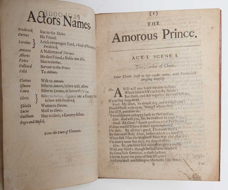The Amorous Prince, or The Curious Husband. A Comedy...