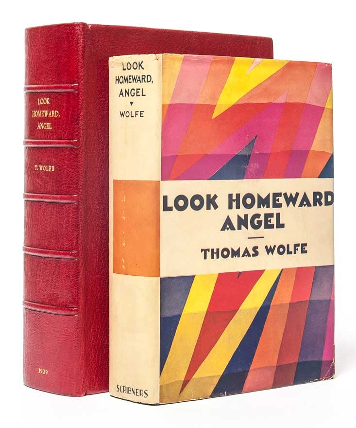 Item #2295) Look Homeward Angel. Thomas Wolfe
