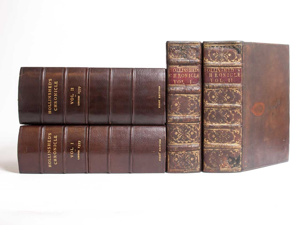 (Item #2383) The Firste [Laste] Volume of the Chronicles of England, Scotlande, and Irelande. Raphael Holinshed.