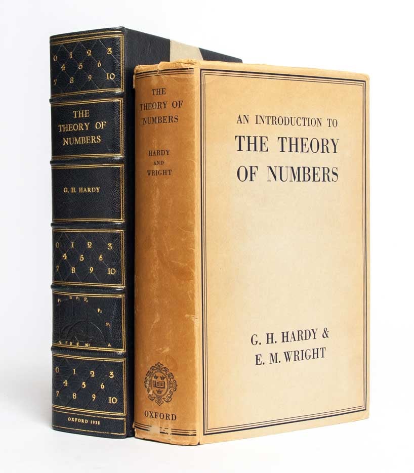 (Item #2392) An Introduction to the Theory of Numbers. H. G. Hardy, E M. Wright.
