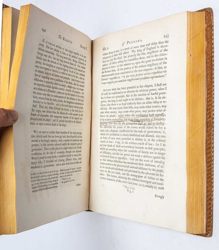 Commentaries on the Laws of England (in four volumes)