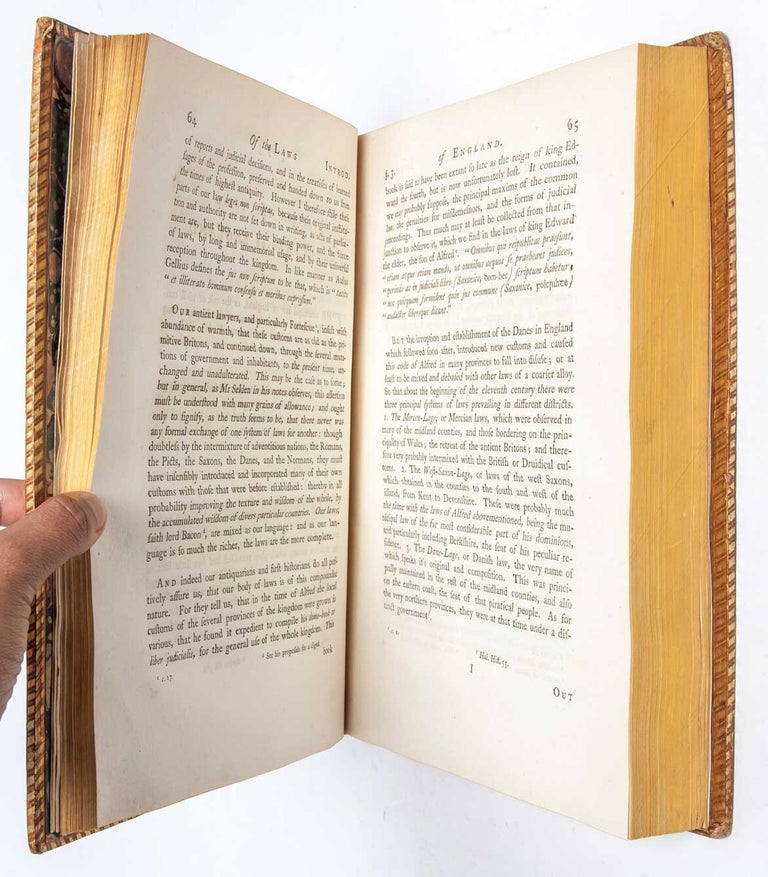 Commentaries on the Laws of England (in four volumes)