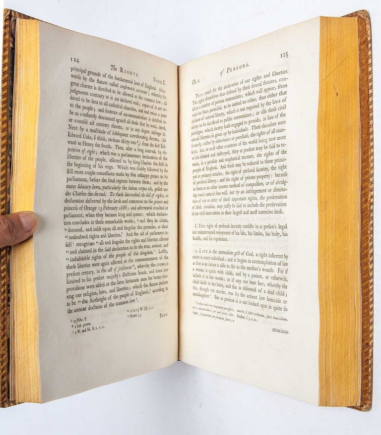 Commentaries on the Laws of England (in four volumes)