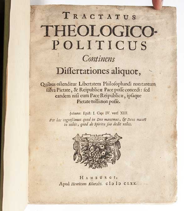 Tractatus Theologico-Politicus...