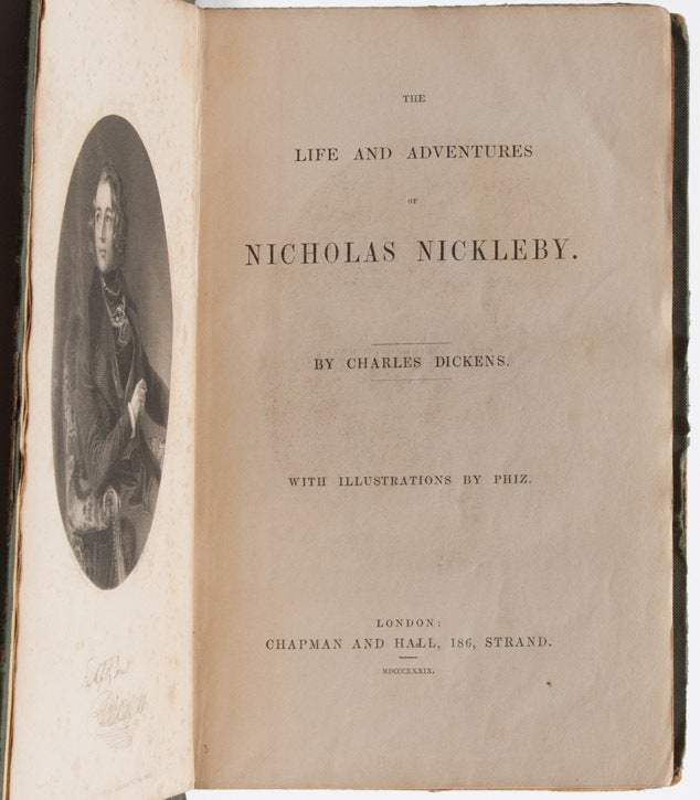 The Life and Adventures of Nicholas Nickleby