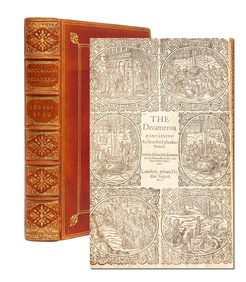(Item #2618) The Decameron Containing an hundred pleasant novels. Wittily discoursed, between seaven Honourable Ladies, and three Noble Gentlemen. Giovanni Boccaccio.