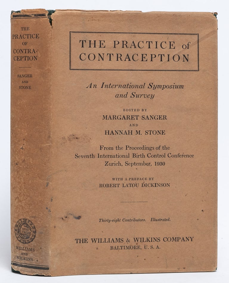 Item #2736) The Practice of Contraception: An International Symposium and Survey. Margaret...