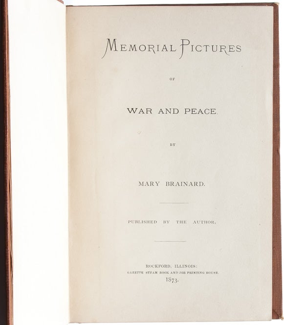 Memorial Pictures of War and Peace