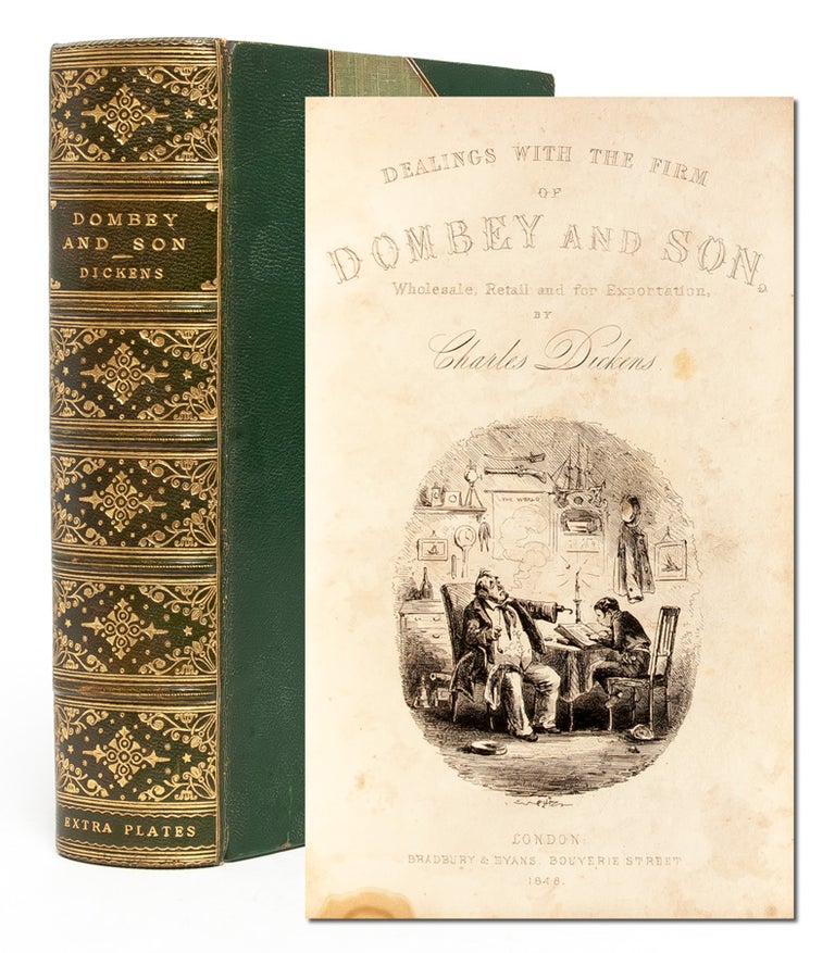 Item #2883) Dombey and Son (Extra-illustrated). Charles Dickens