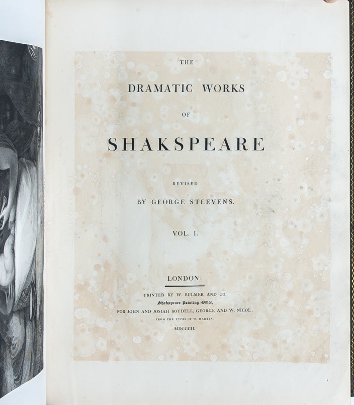 The Dramatic Works of Shakespeare (in 9 vols.)