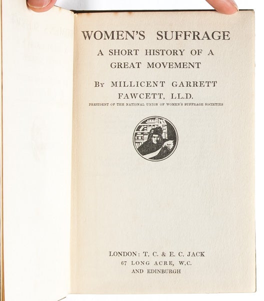Women's Suffrage. A Short History of a Great Movement