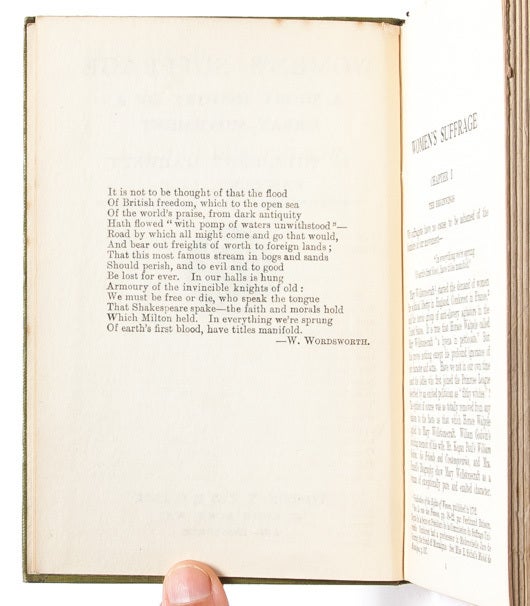 Women's Suffrage. A Short History of a Great Movement