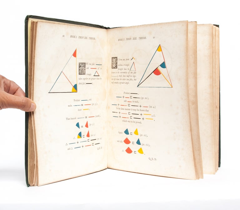 The First Six Books of the Elements of Euclid in which coloured diagrams and symbols are used instead of letters for the greater ease of learners.